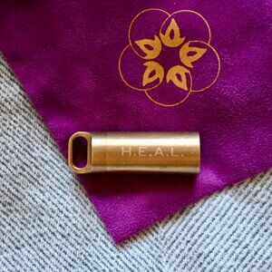 H.E.A.L. 360 energy capsule necklace by Leela Quantum Tech